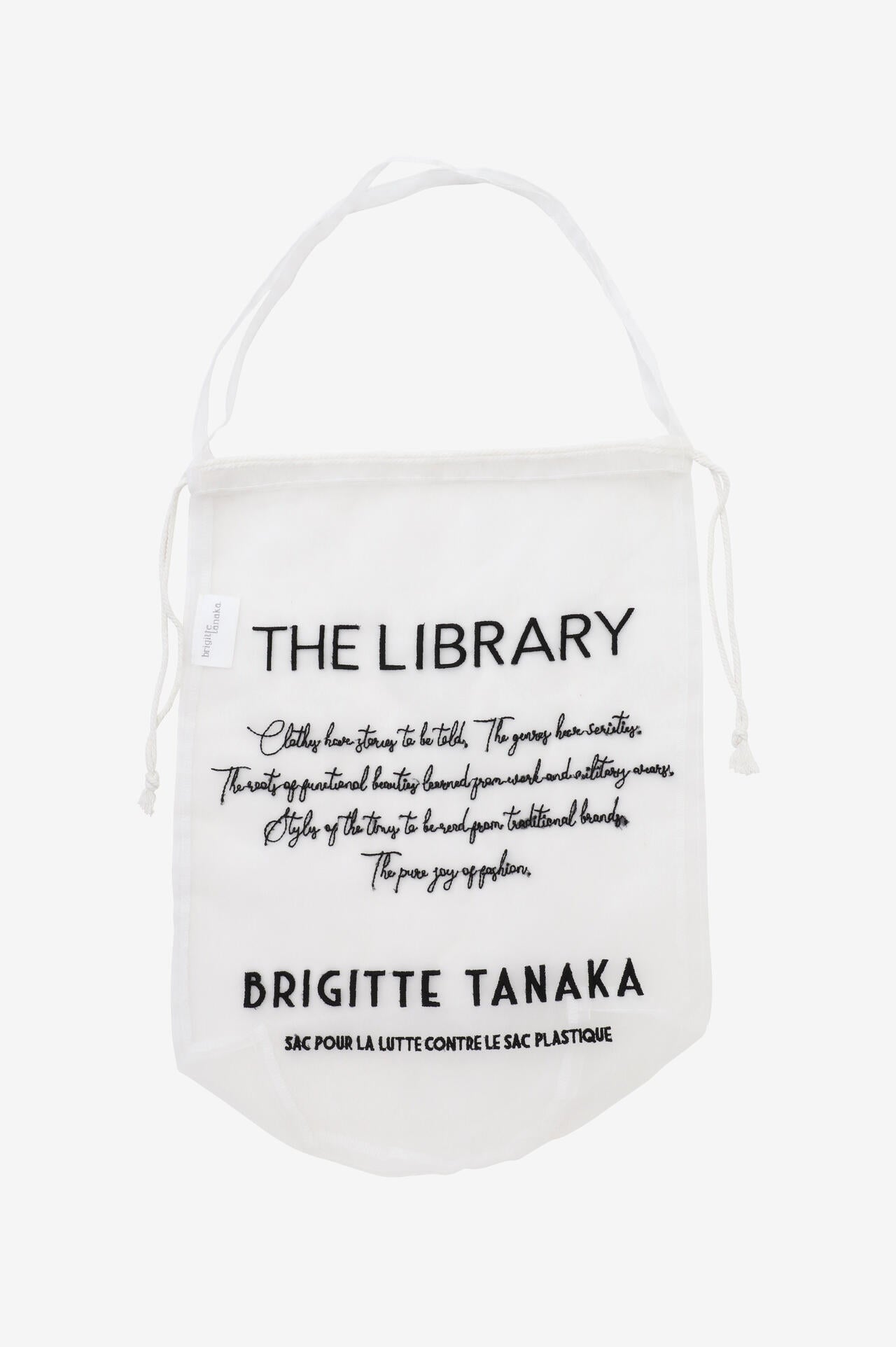 別注］Brigitte TANAKA / ORGANDIE BAG BT.MO.781 | THE LIBRARY（ザ