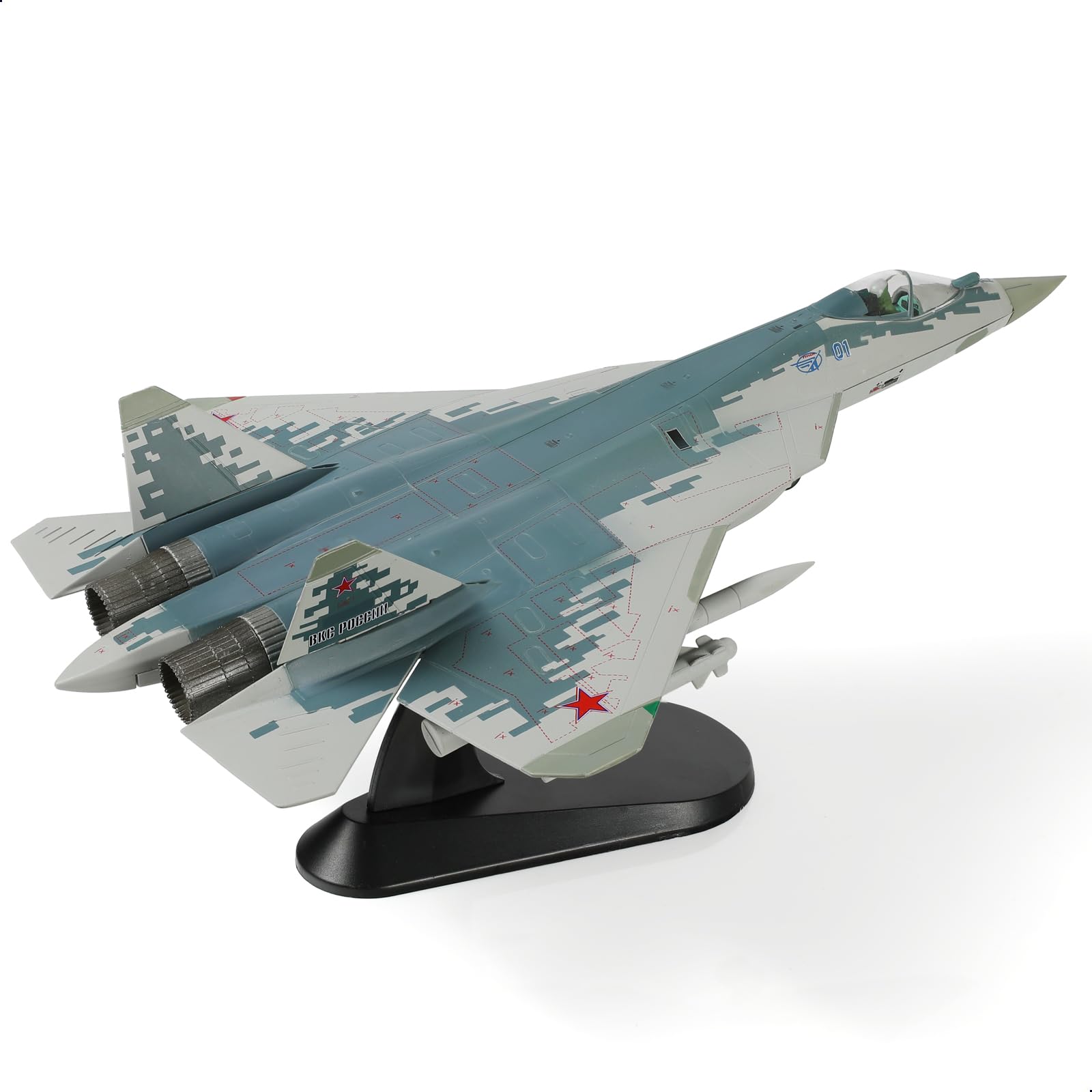 1/72 Sukhoi SU-57 Felon Diecast Metal Model - Russian Stealth