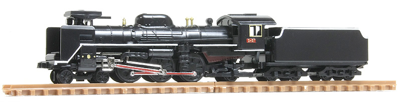 Nゲージ蒸気機関車のプラキット-C57