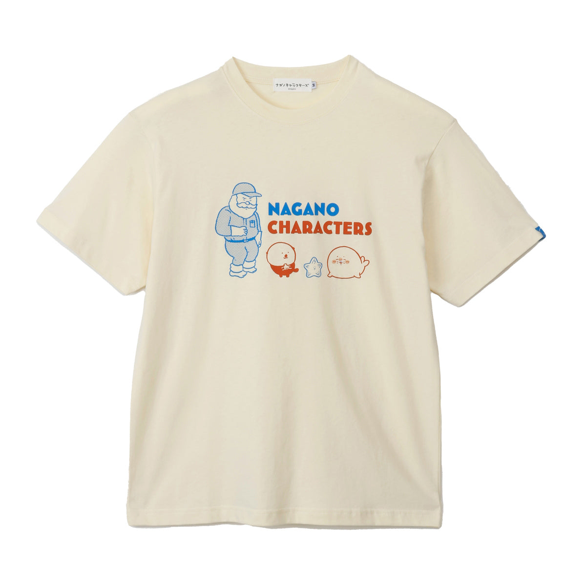 ナガノキャラクターズ Tシャツ アザラシたち クリーム | ナガノ