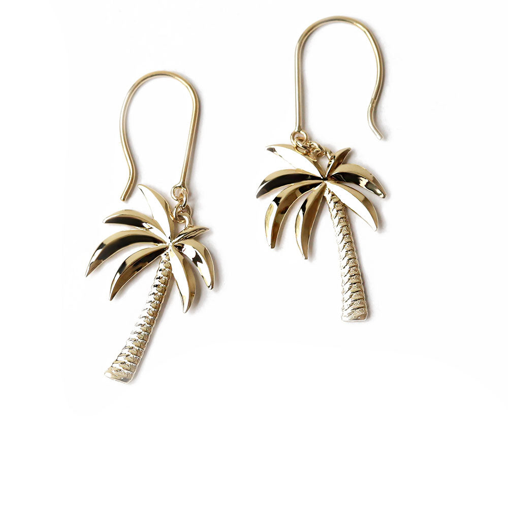 K14 ハワイアン パームツリー ピアス – PUAALLY(プアアリ)公式通販