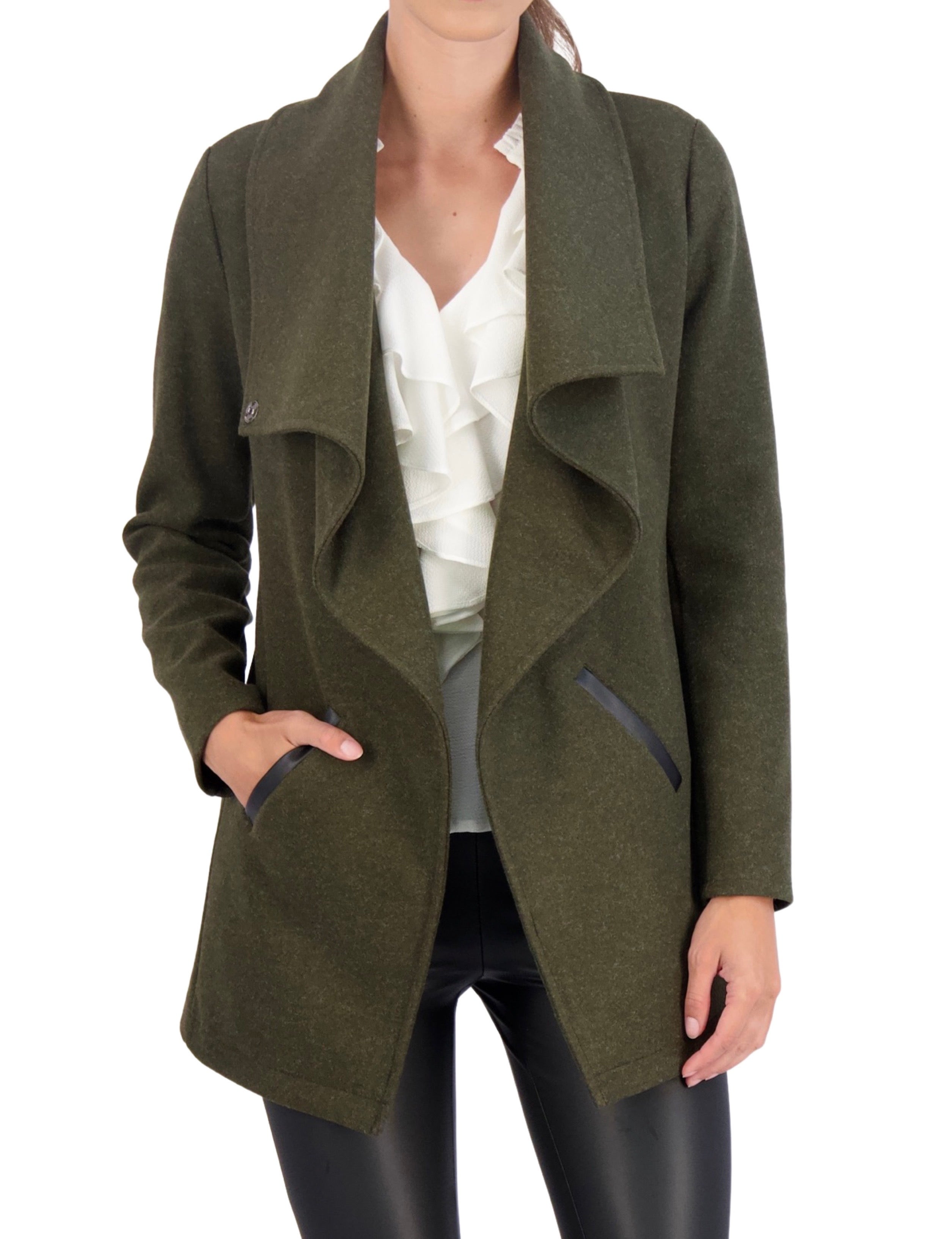 Vegan Cashmere Drape Jacket – Ookie & Lala