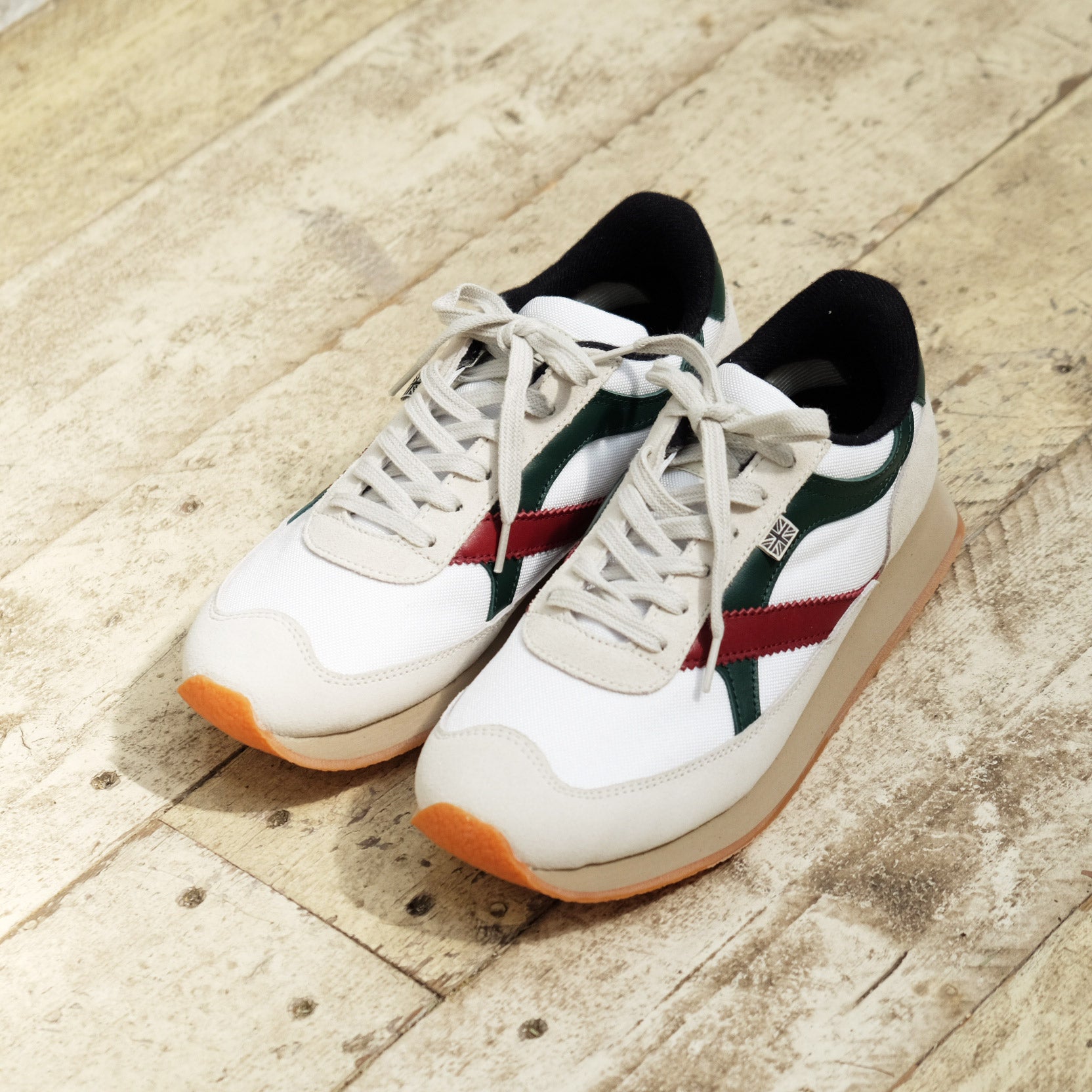 WALSH スニーカー WHIRL WIND WHT/GRN/BURG WHW10018 – Osmund Drive