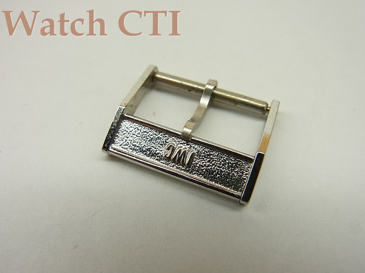 B460] IWC 16mm幅SS尾錠