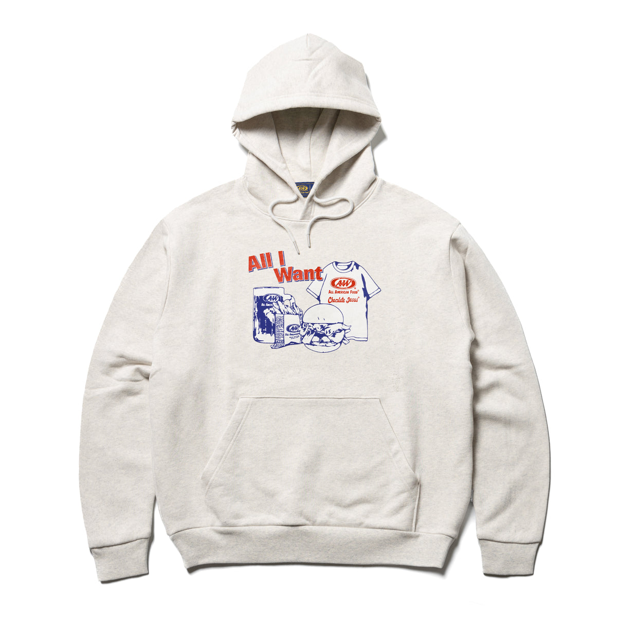 A&W × Chocolate Jesus) AWCJ WANT Hoodie