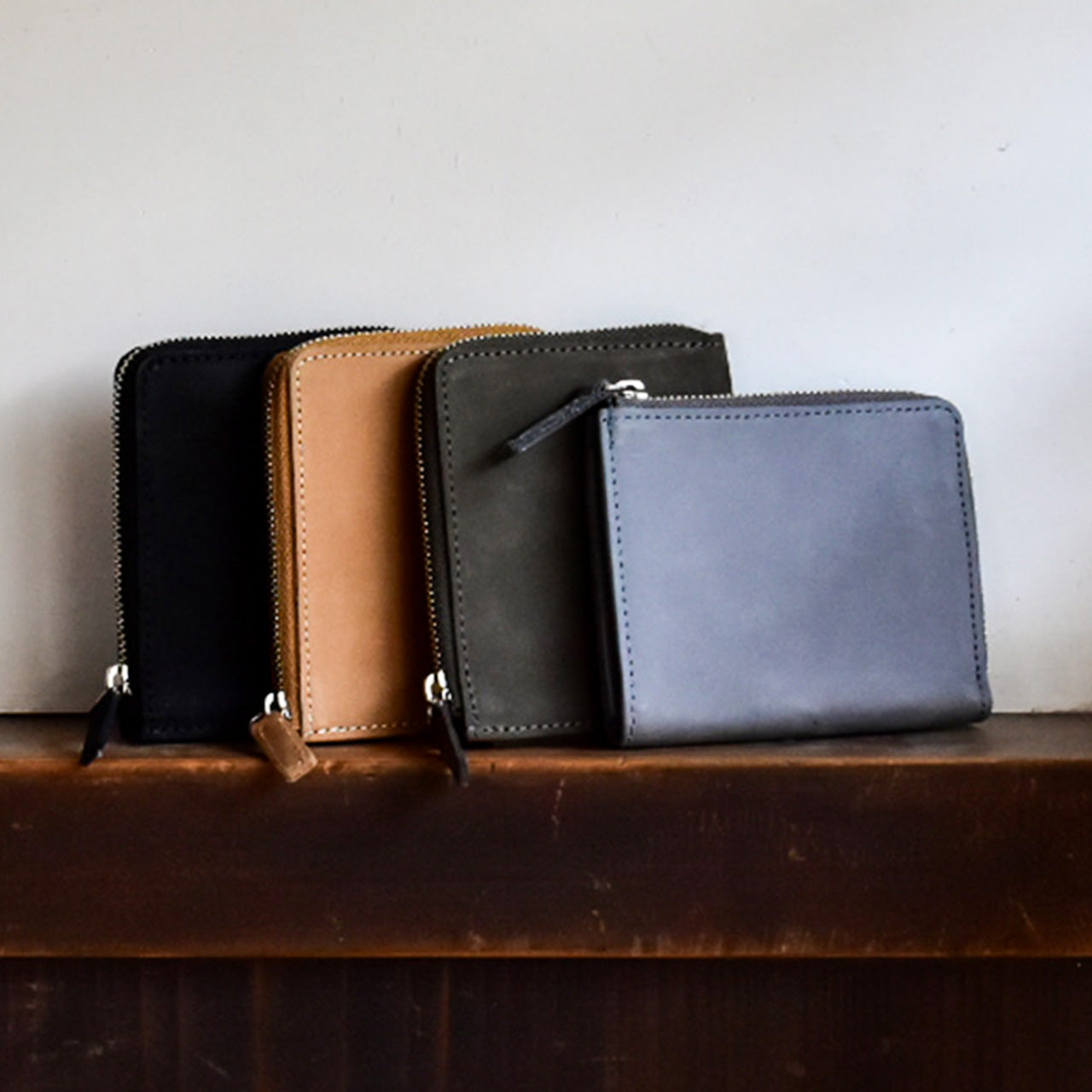 TATUM】HALF ZIP WALLET / ハーフジップウォレット