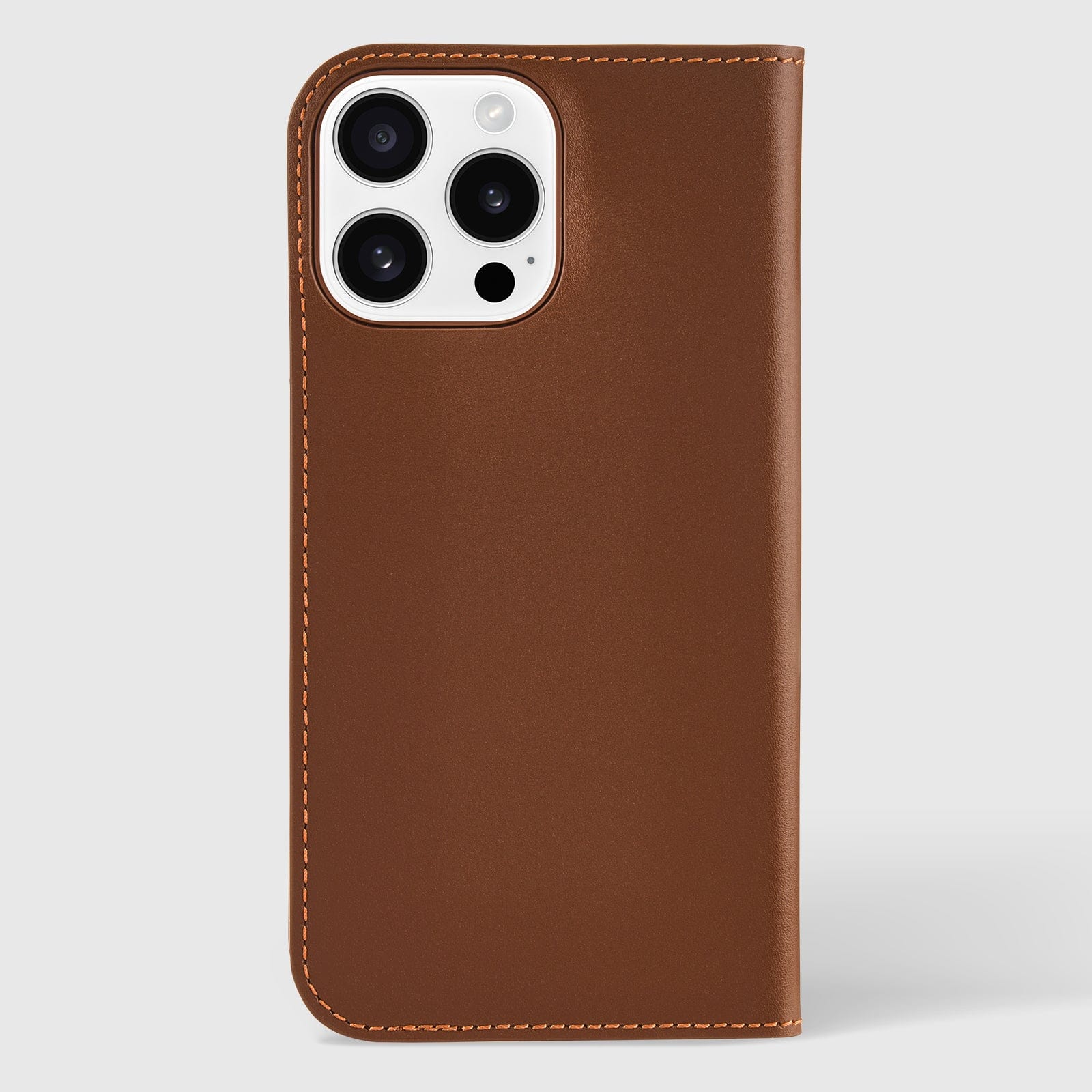 Coach Leather Folio Hazelnut - iPhone 16 Pro Max