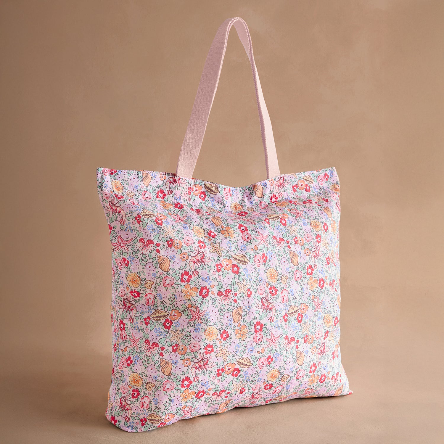 ラージ フォルダウェイ トートバッグ Beautiful Waters Ditsy | Cath