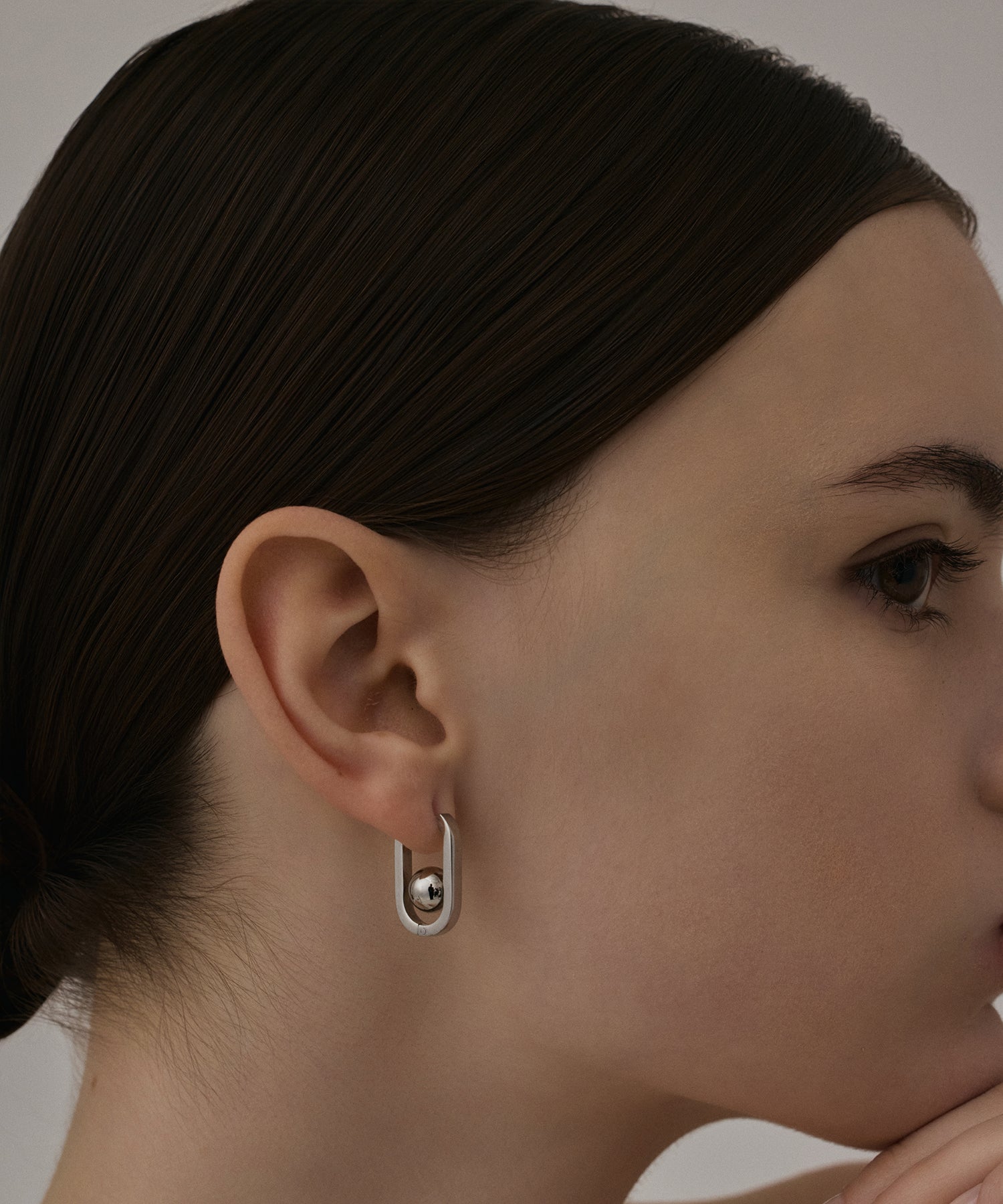 予約販売(2月下旬発送予定)】[シルバー]ボトムボールピアス