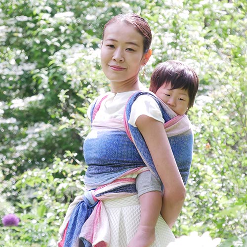 ディディモス あさやけ サイズ2 青 ピンク 白 270cm 抱っこ紐 スリング