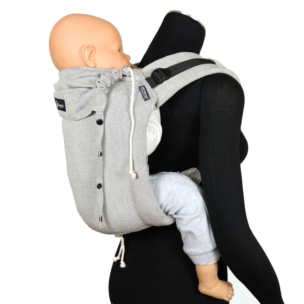 おんぶが簡単で抱っこもできるおんぶ紐｜ディディゴー シルバー