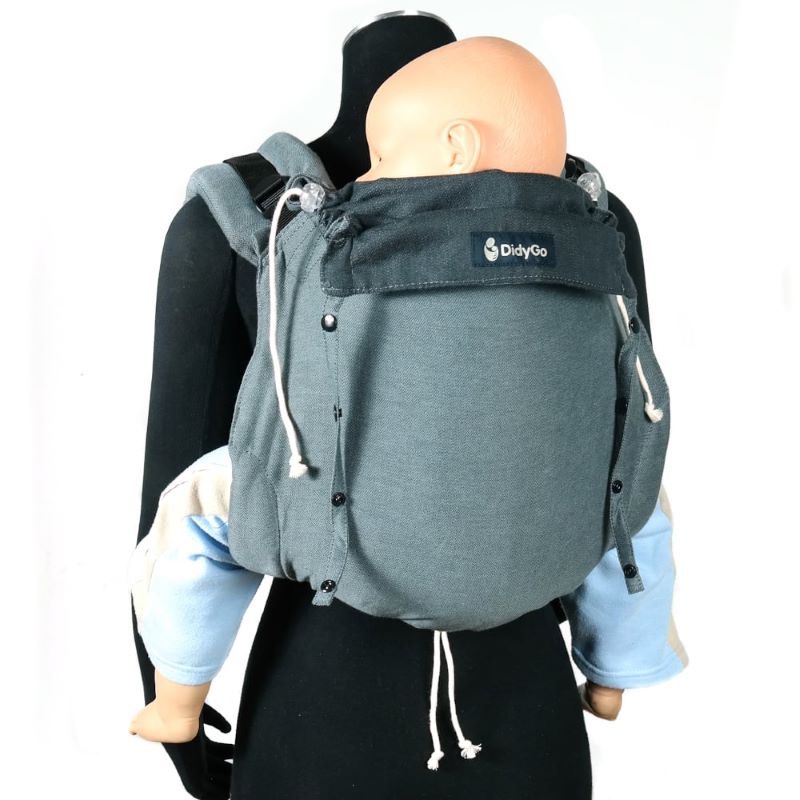 保育園のお迎えにも手早く簡単おんぶ紐｜ディディゴー ダブルフェイス