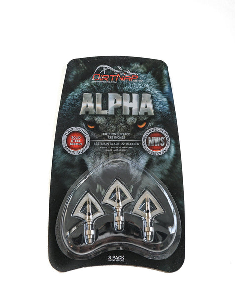 ALPHA 100/125 GRAIN - 3 PACK – DirtNap Gear