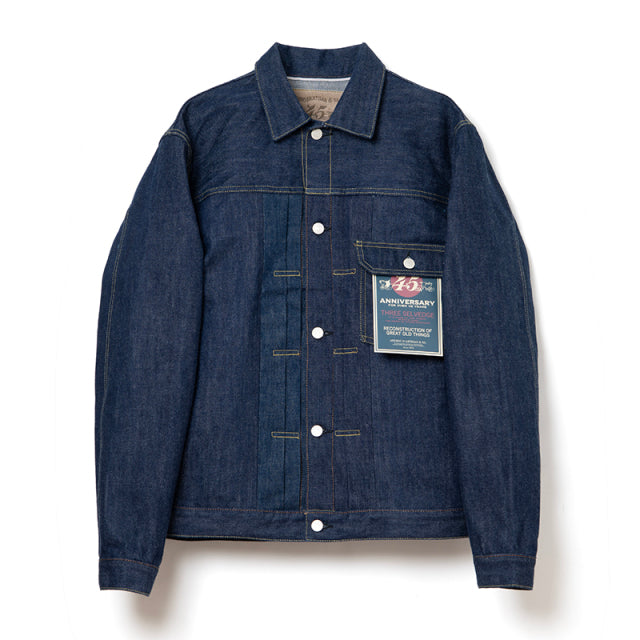 45th 三本耳デニムジャケット【SP-087】 – STUDIO D'ARTISAN ONLINE STORE
