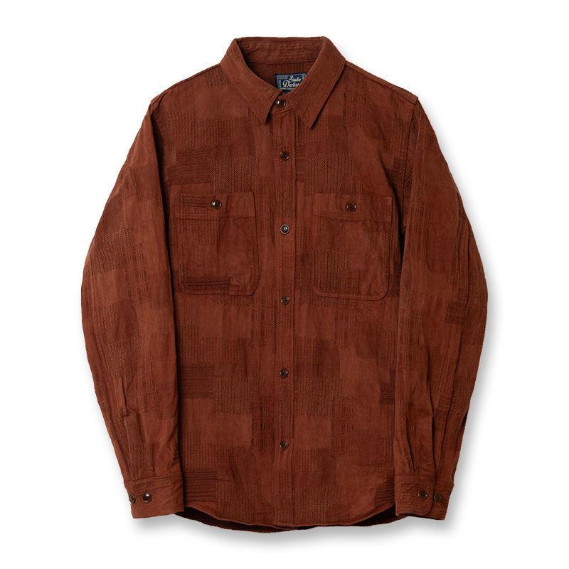 奄美泥染BOROジャガードシャツ【5717】 – STUDIO D'ARTISAN ONLINE STORE