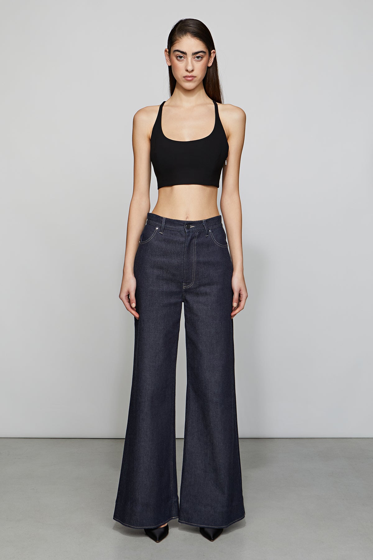 Ezra Denim Wide Leg Pants – ET OCHS