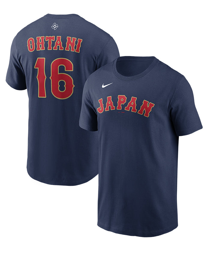 WBC JAPAN／ 大谷翔平 #16 ネーム&ナンバー Tシャツ – EURO SPORTS