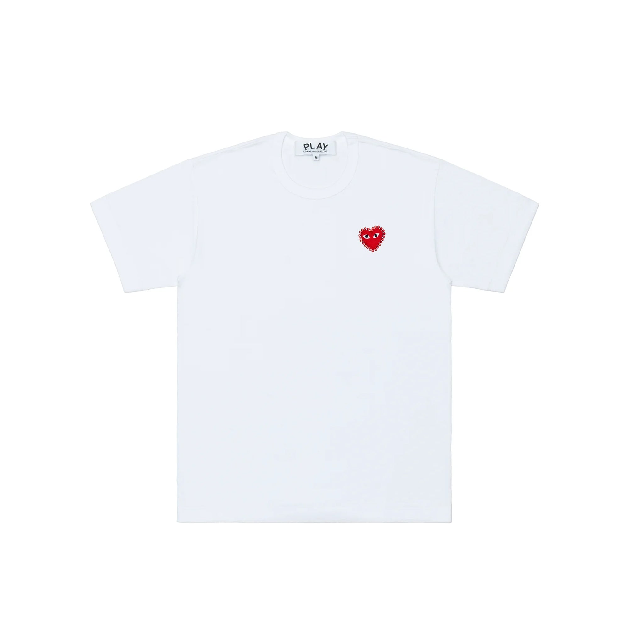 Comme des Garcons PLAY Rhinestone Heart Tee – Extra Butter