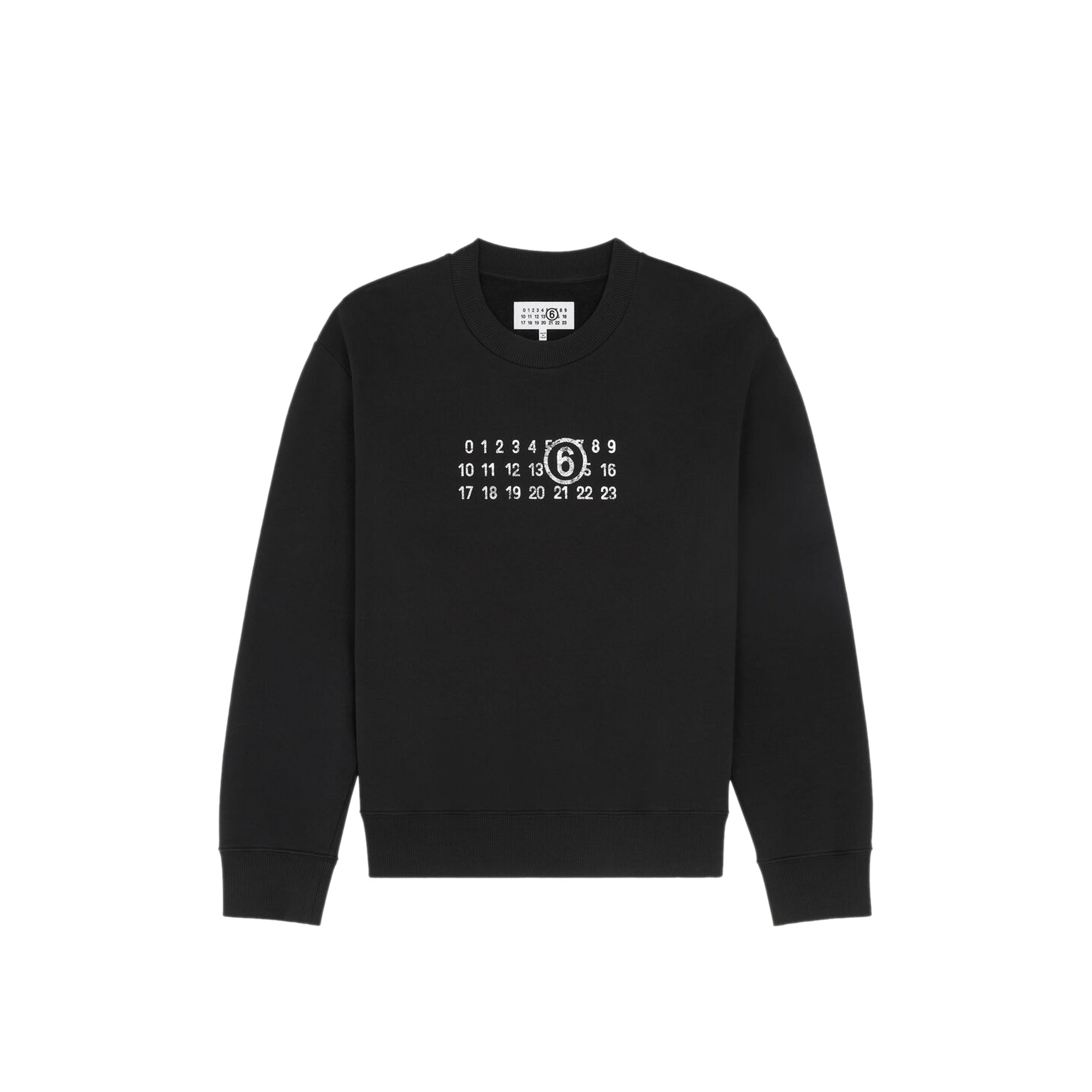 MM6 Maison Margiela Mens Numeric Sweatshirt – Extra Butter