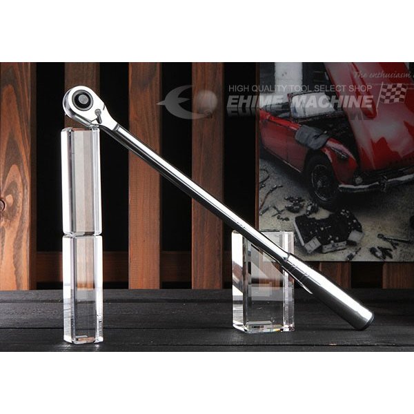 TONE ロングラチェットハンドル(中空・ホールドタイプ) 歯数72枚 差込