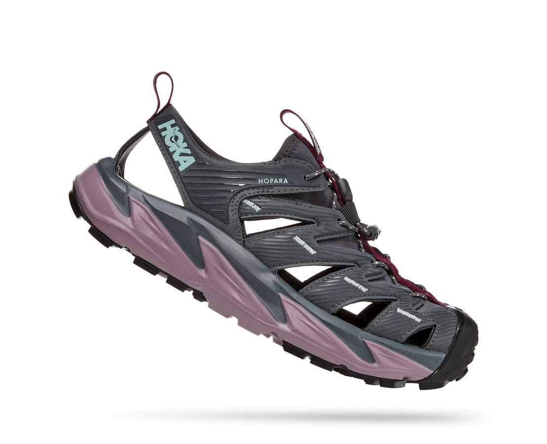 Hoka Women's Hopara Castlerock/Elderberry CELD – Earth Walk
