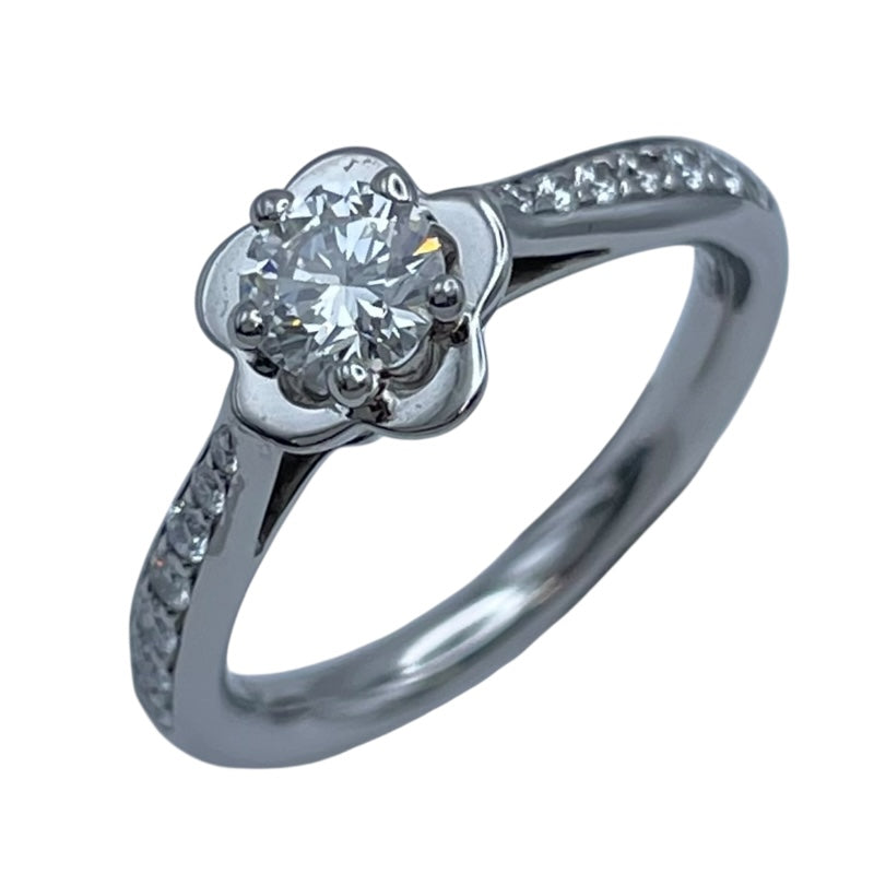 シャネル CHANEL カメリアリング プラチナ Pt950 ジュエリー | 中古