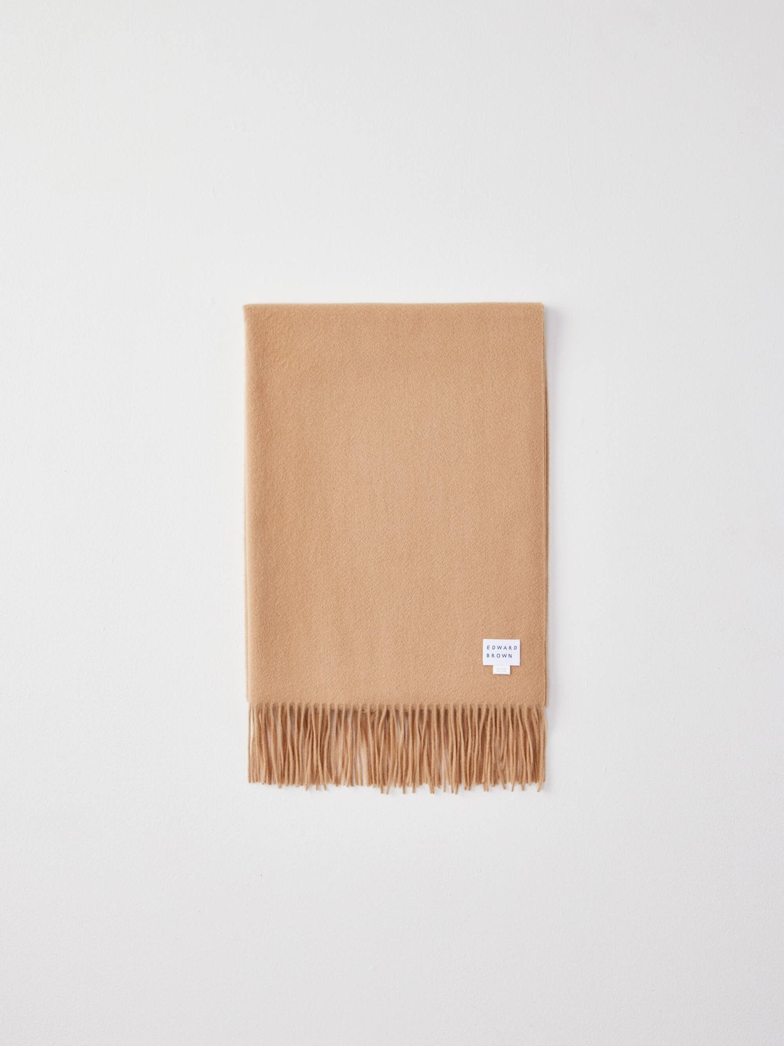 カシミヤストール ベージュ | EDWARD BROWN(エドワードブラウン) 公式
