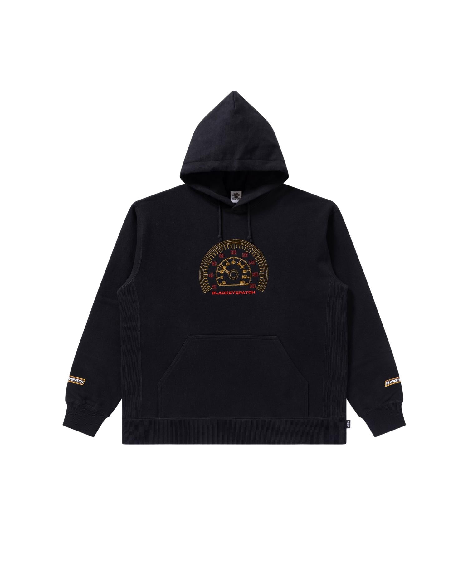 MOTORSPORT HOODIE - Black Eye Patch (ブラックアイパッチ) - tops