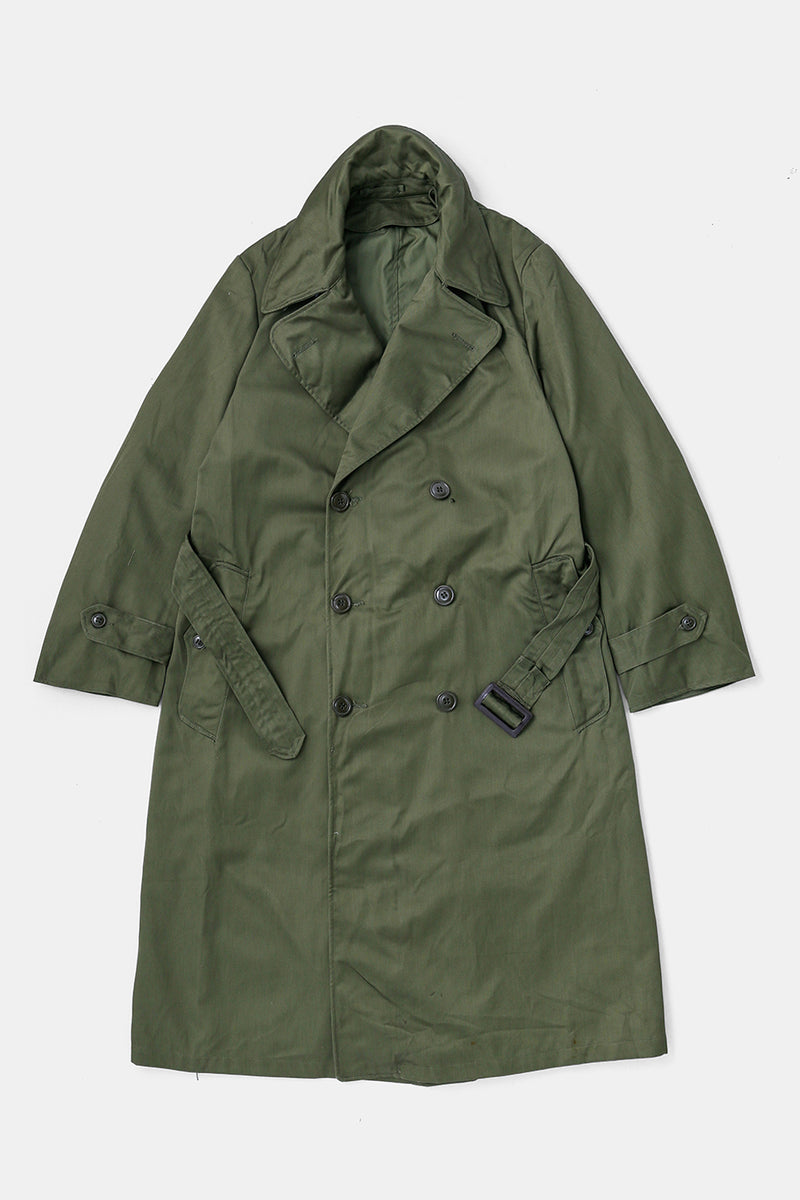 Dead Stock 1950′ US ARMY O.D Over Coat – FIFTH GENERAL STORE