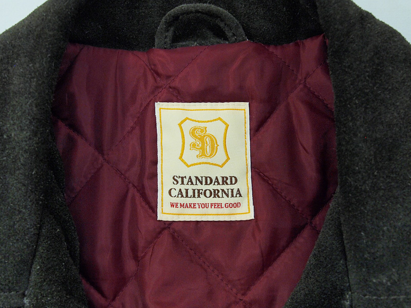 STANDARD CALIFORNIA 'SD Cow Suede Double Riders Jacket'ダブル