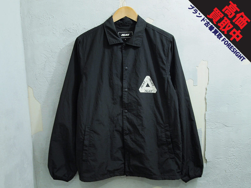 PALACE Skateboards 'Coach Jacket'コーチジャケット 黒 ブラック L