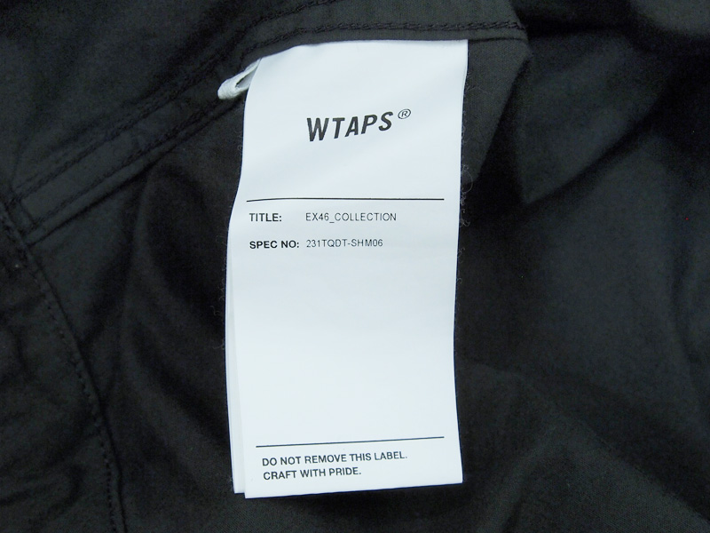 WTAPS 'SMOCK / SS / COTTON .WEATHER'スモック Tシャツ オーバー