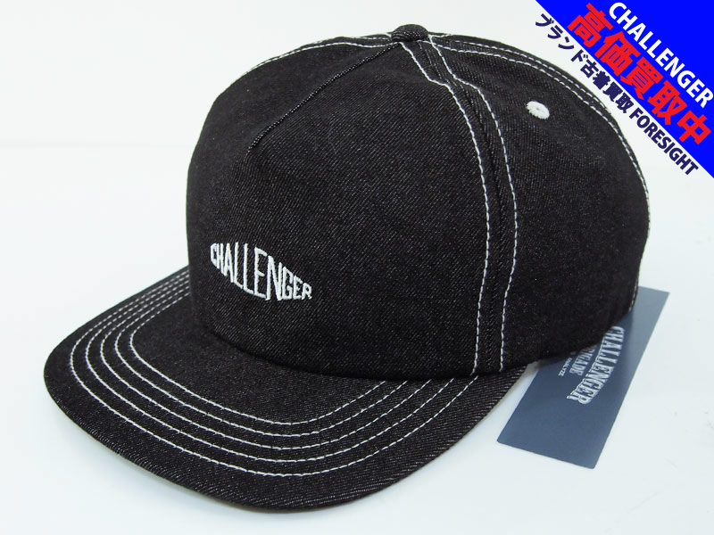 CHALLENGER 'DENIM LOGO CAP'デニム キャップ ロゴ インディゴ INDIGO
