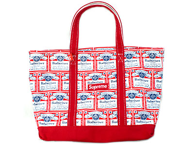 Supreme×Budweiser 'Canvas Tote Bag'トートバッグ バドワイザー