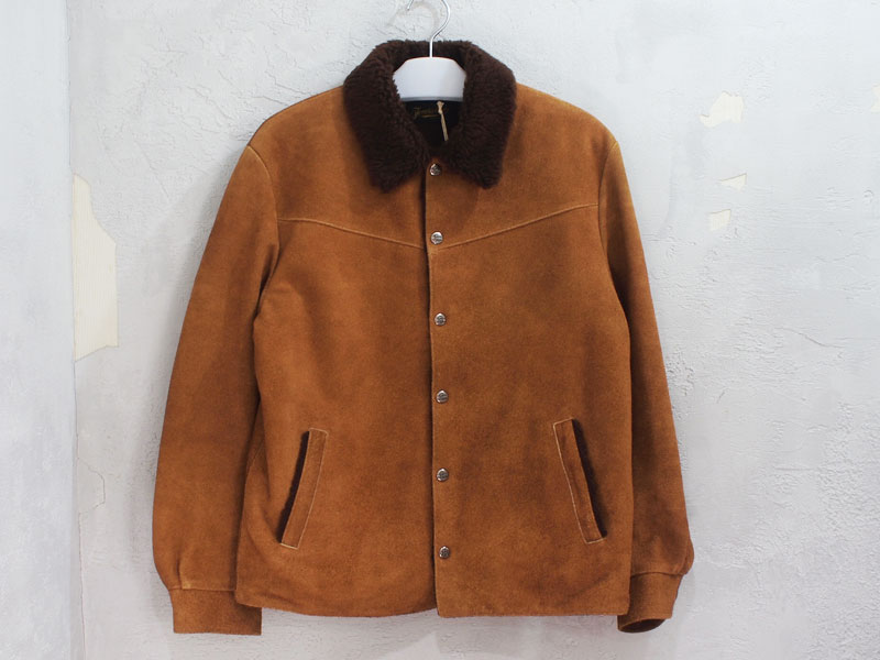 TENDERLOIN 'T-SADDLE SUEDE JKT'サドルスエードジャケット ブラウン S