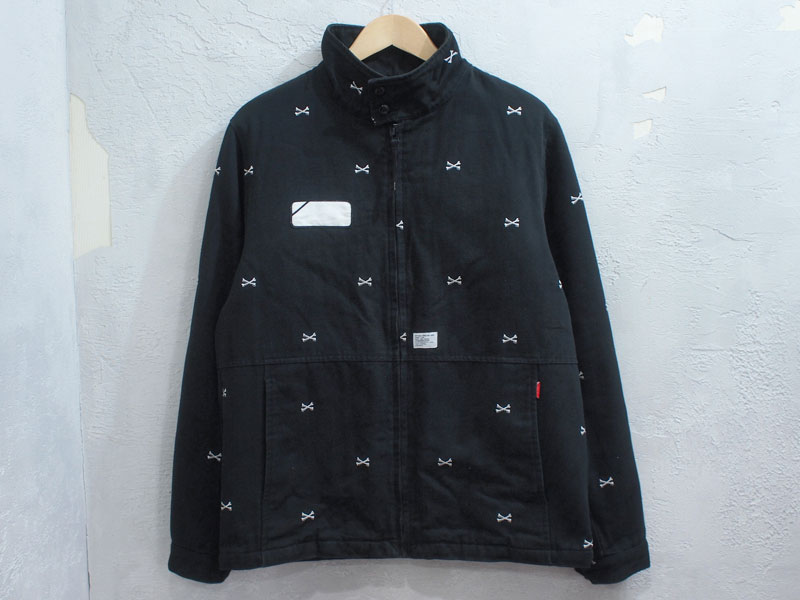WTAPS 'GREASE'クロスボーン ジャケット CROSS BONE JACKET 黒