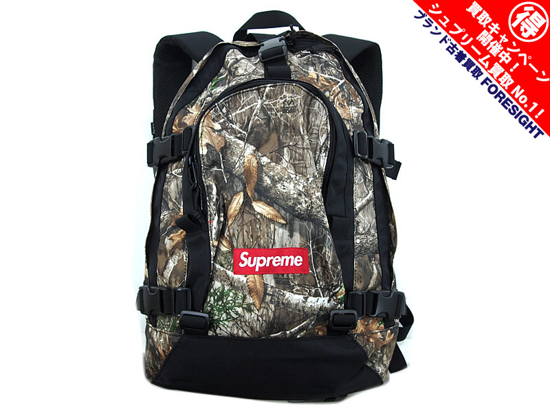 Supreme 'Backpack 10'バックパック Real Tree Camo リアルツリーカモ
