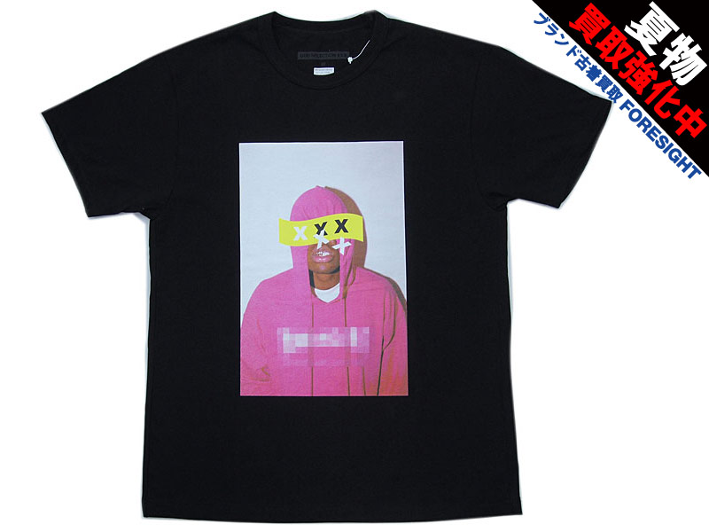 GOD SELECTION XXX 'TYLER THE CREATOR TEE'Tシャツ 黒 ブラック M