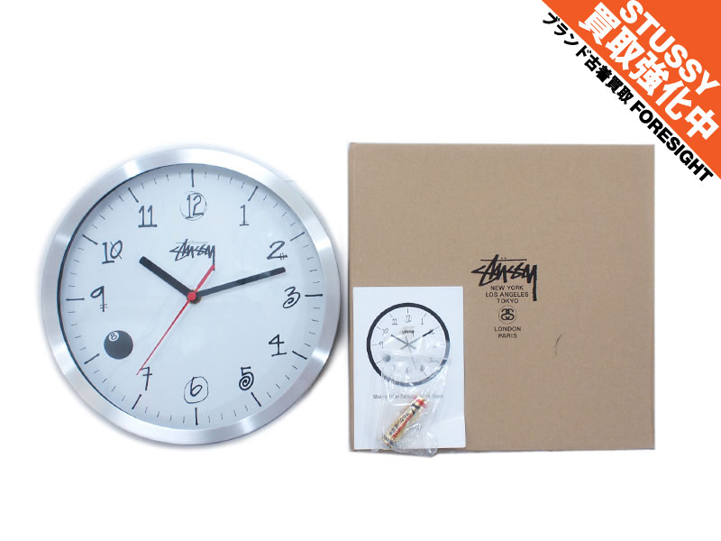 STUSSY TRIBE EXCLUSIVE 'WALL CLOCK'ウォールクロック 掛け時計