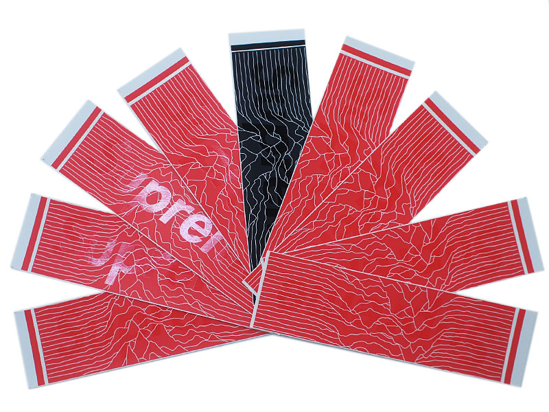 Supreme 'Joy Division Box Logo Sticker'9枚セット ボックス