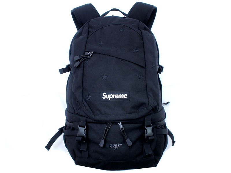 Supreme 'Stars Backpack'バックパック リュック 星柄 スター 黒