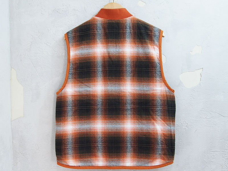 Supreme 'Reversible Shadow Plaid Vest'リバーシブル シャドウ