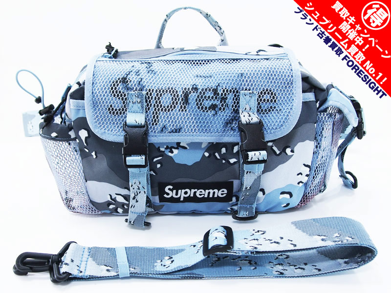 Supreme 'Waist Bag'ウエストバッグ ショルダー 20SS Blue Chocolate