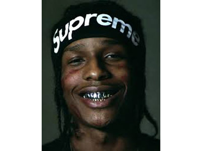 Supreme 'Fleece Headband'フリース ヘッドバンド ヘアバンド 黒