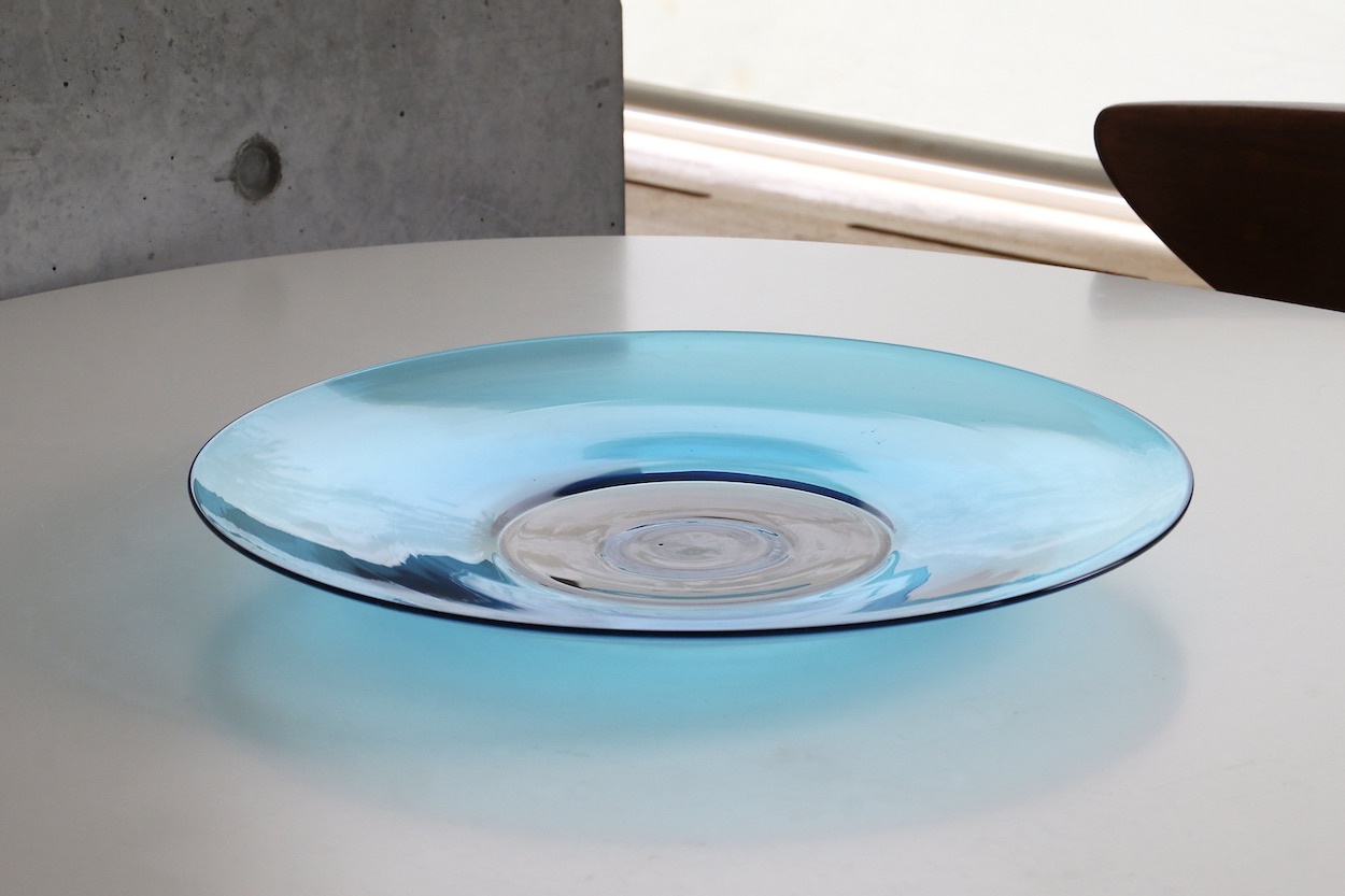 Tapio Wirkkala Murano Venini Glass Plate ムラノ ガラス タピオ