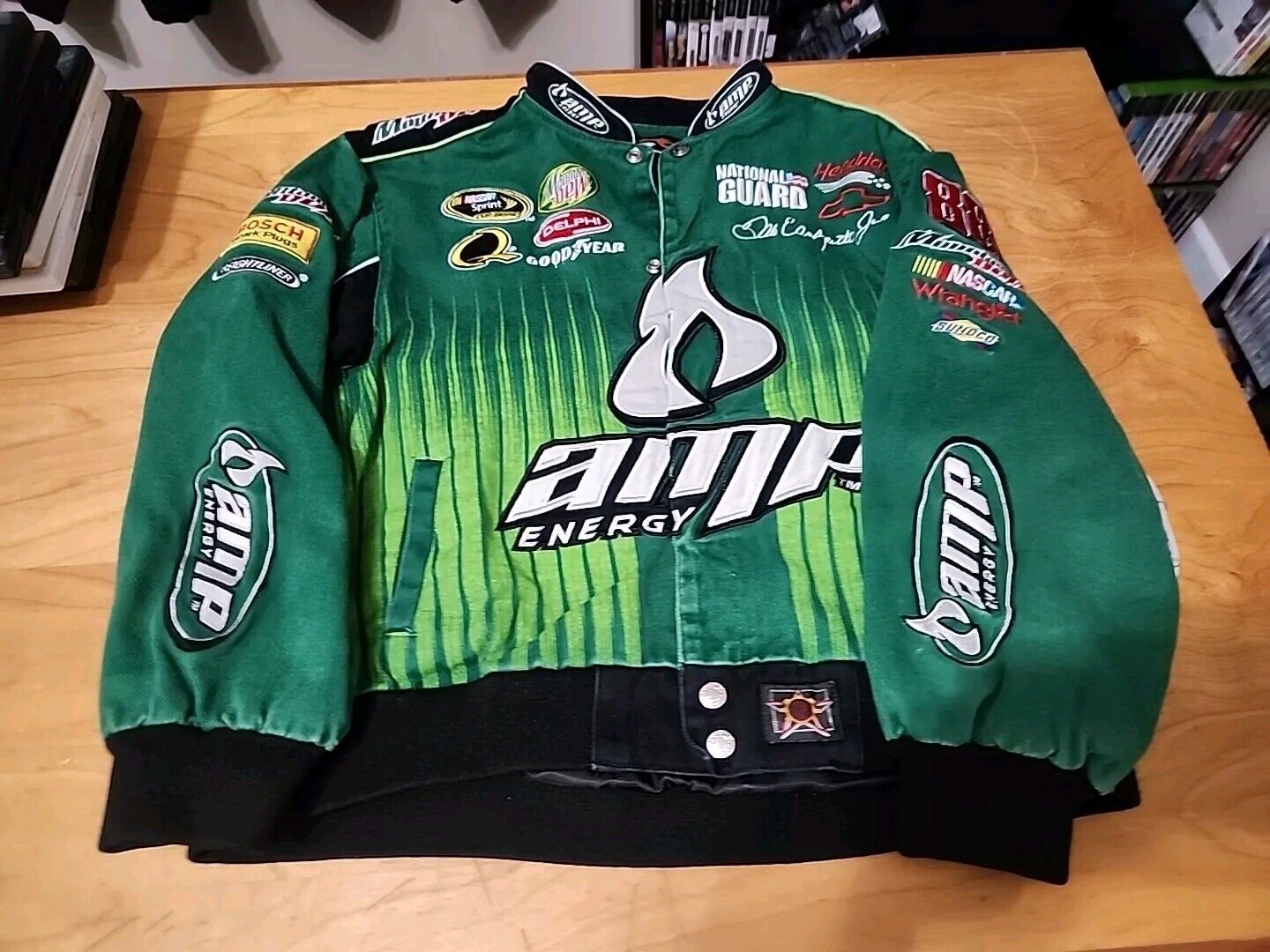 NASCAR Dale Earnhardt Jr 2010s AMP Energy Racing Jacket #88