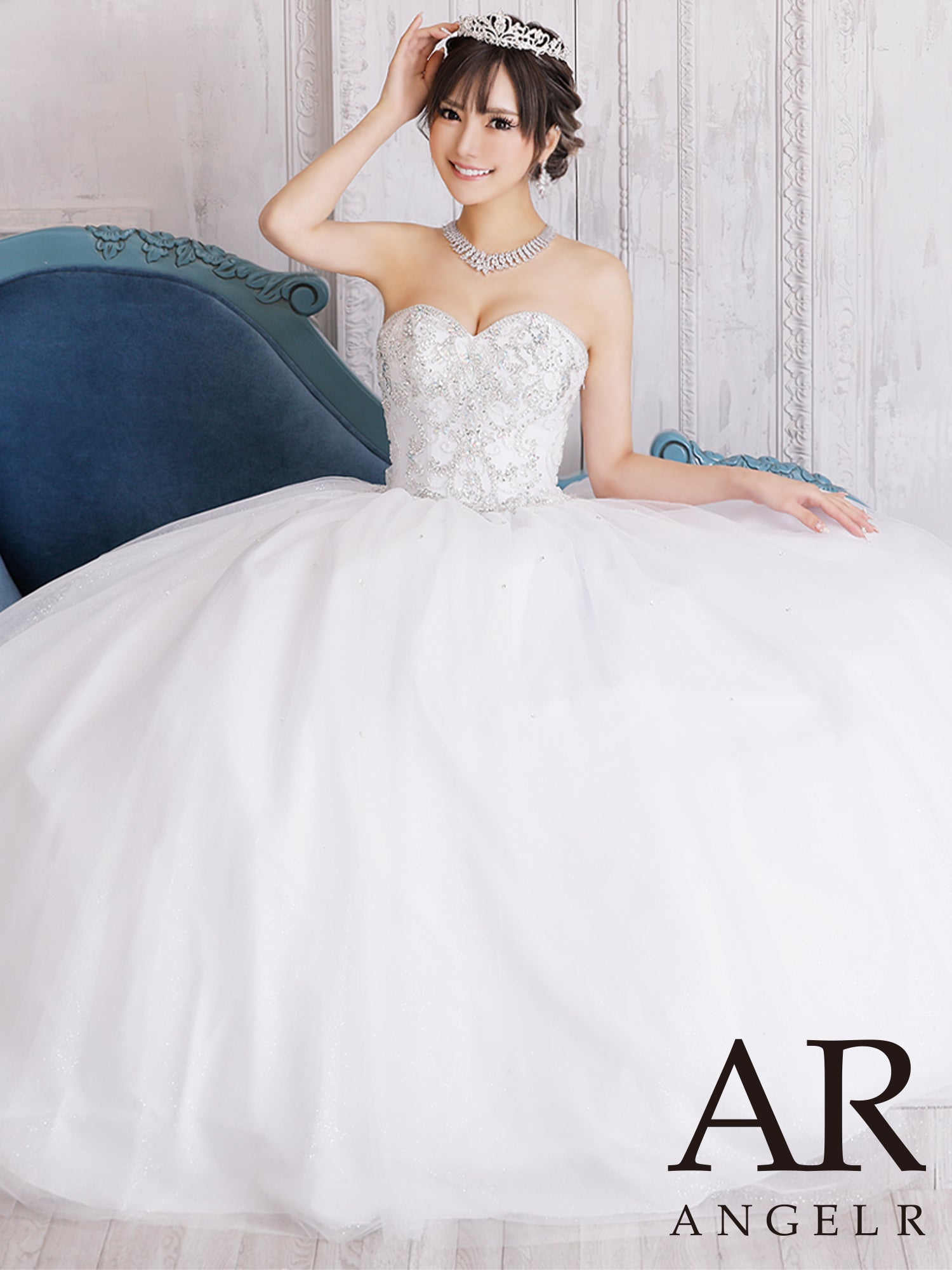 アッパービジューラメウェディングドレス]AngelR(エンジェルアール