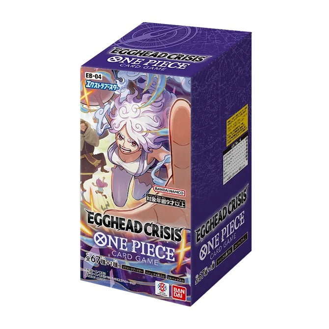 ONE PIECE CARD GAME EB-04 EGGHEAD CRISIS Extra Booster BOX