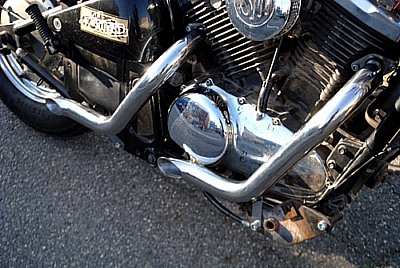 商品詳細 【ステンレス製ショートドラッグパイプマフラー】 « 部品屋K&W