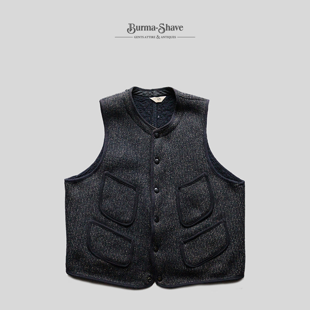 1950's BROWN'S BEACH VEST (SZ 40 / MINT CONDITION) – BURMA-SHAVE